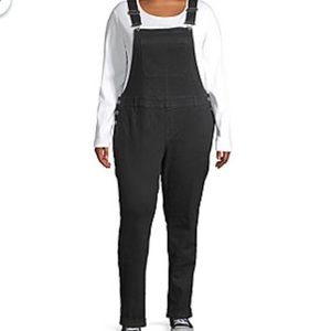 Arizona Jr’s 3X plus sized black overalls